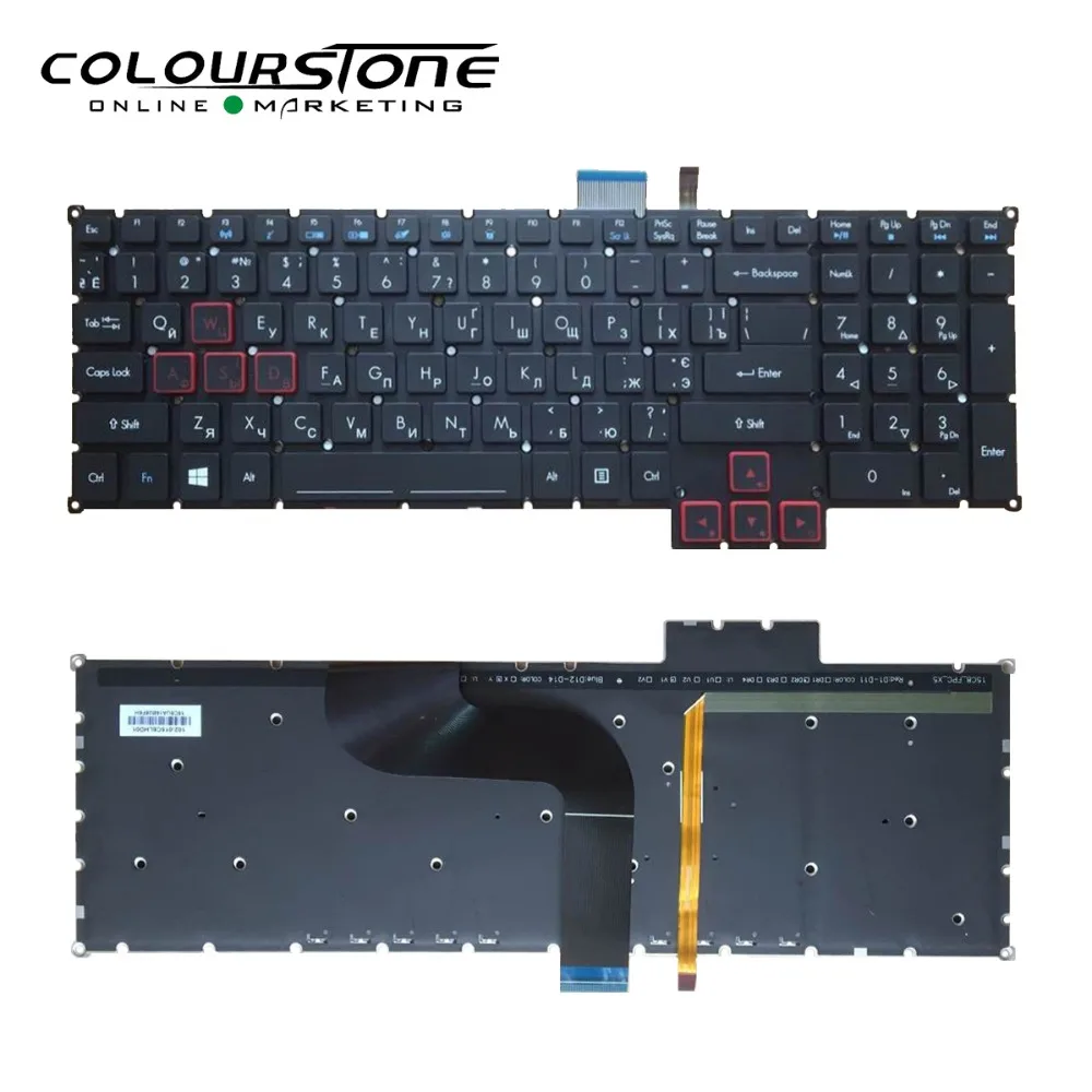 

G9-591 RU Laptop Keyboard For ACER Predator 17 15/591R G9-592/593 G9-791/792 Russian Layout with backlight keybaord