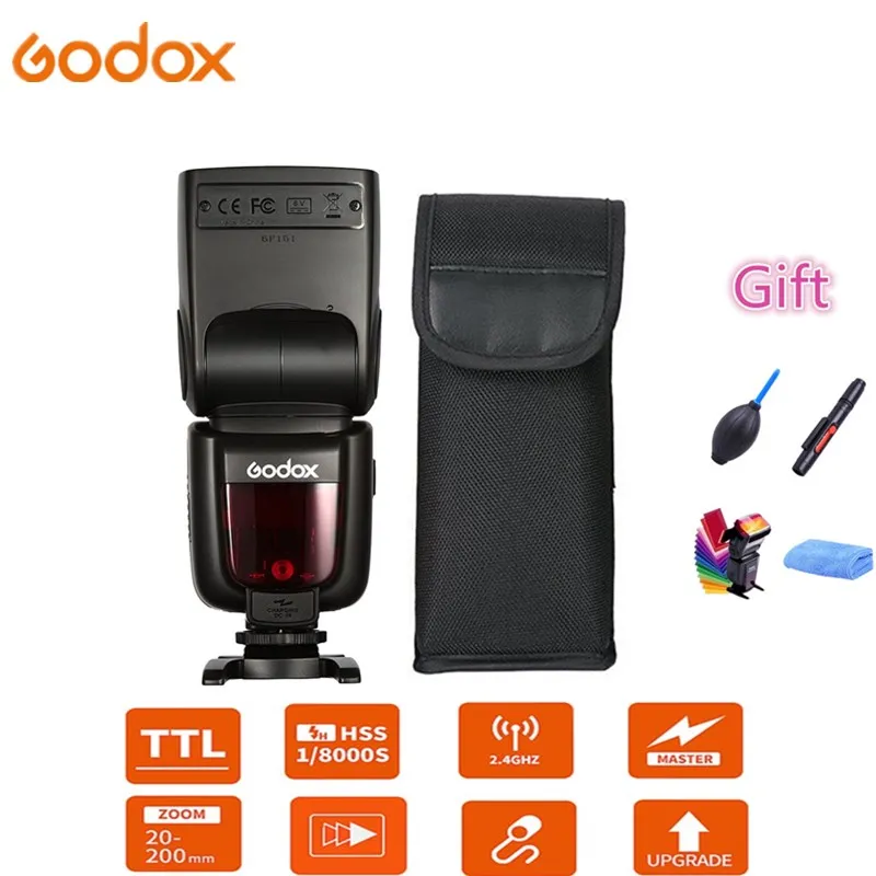 Godox Ving V860II S N C F O Вспышка Speedlite TTL HSS Li Battery для Sony Nikon Canon Olympus Fujifilm|Фотовспышки| |