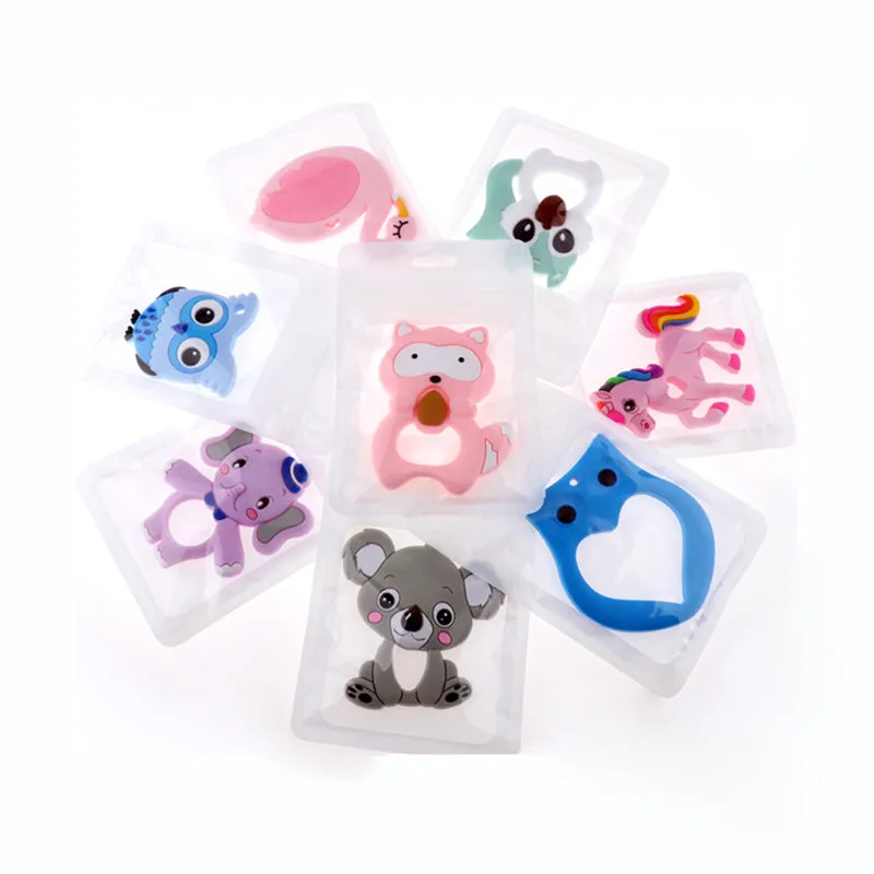 Прорезыватель для зубов силиконовый без БФА в виде животных|teether silicone|silicone