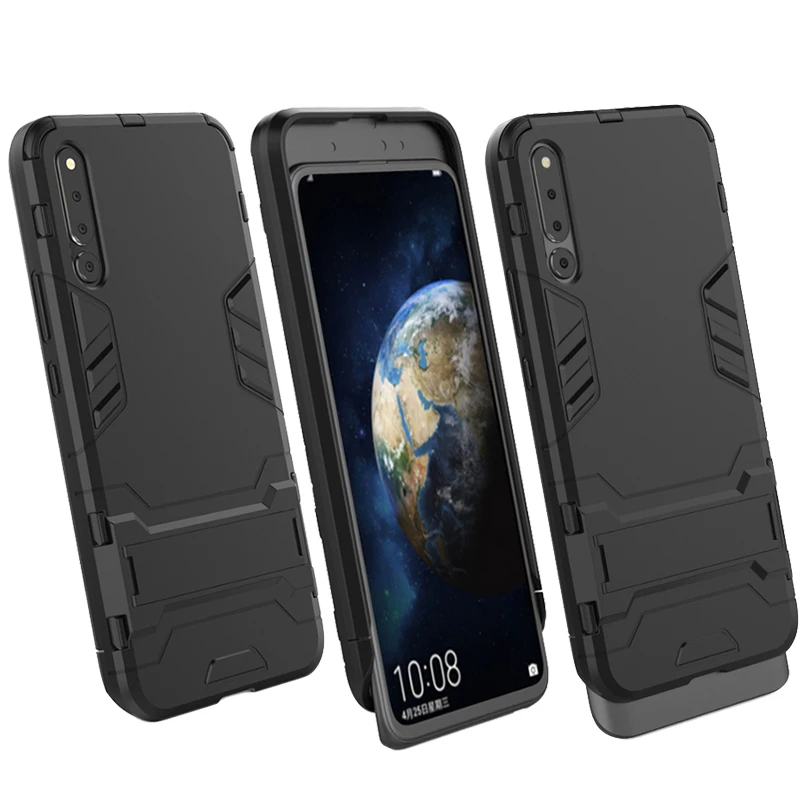 Shockproof Protection Phone Case For Huawei Honor Magic 2 Covers Matte Luxury TPU Protective Hard PC | Мобильные телефоны и