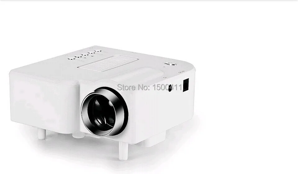 WHITE UC28 with HDMI Mini Micro AV LED Digital Video Game Projectors Multimedia Player Inputs VGA USB SD Free shipping | Электроника