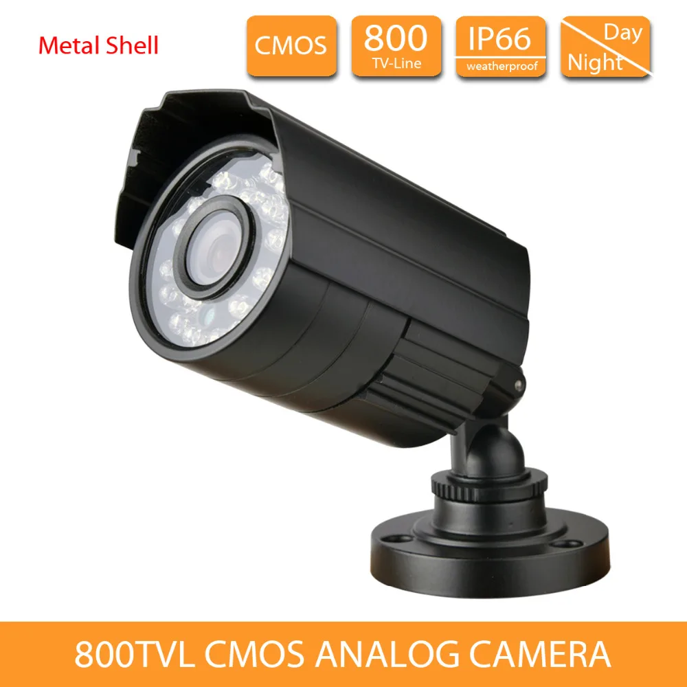 CCTV 800TVL ночного видения Водонепроницаемая камера безопасности CMOS ИК