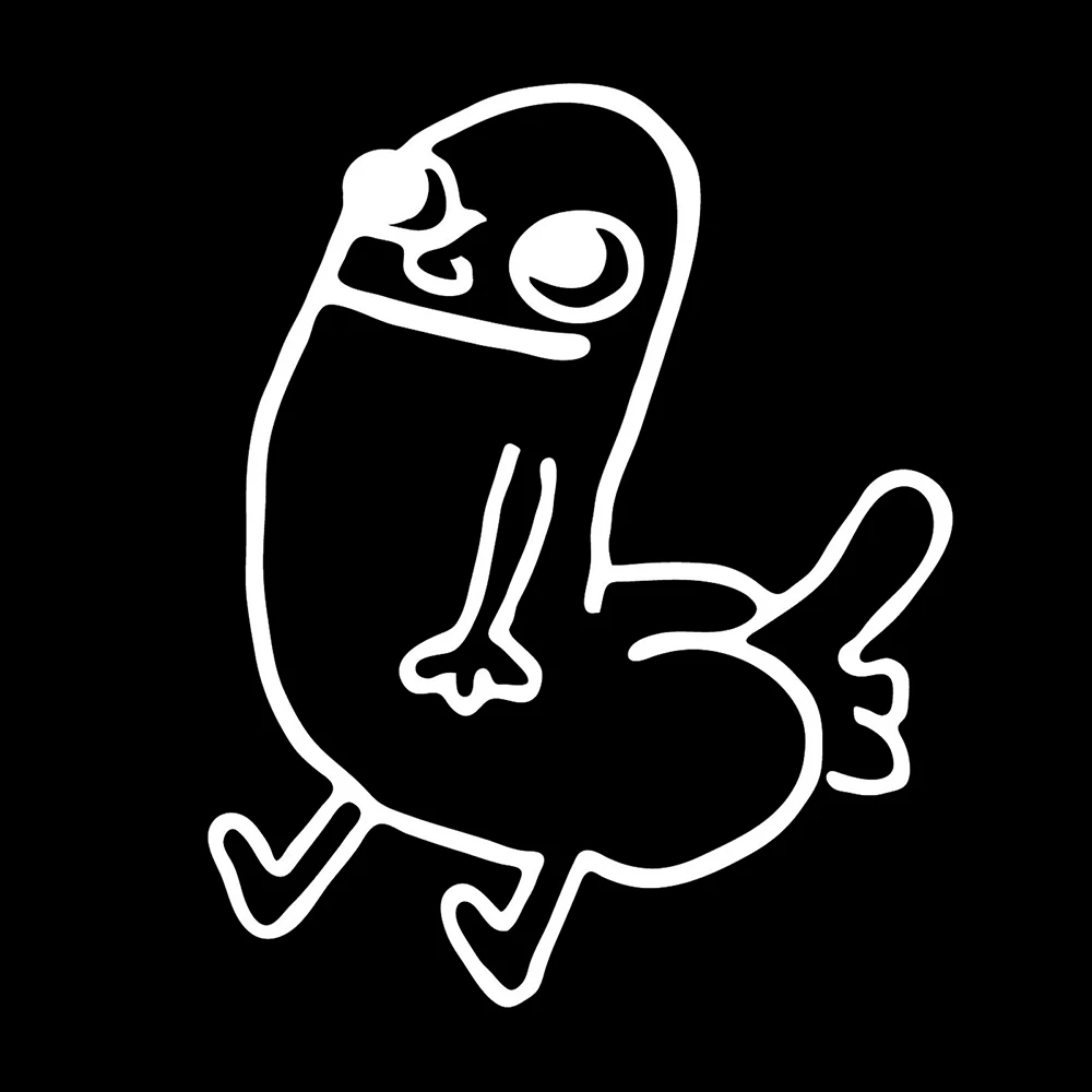 Виниловая наклейка в виде пениса забавная Интернете Reddit личные украшения