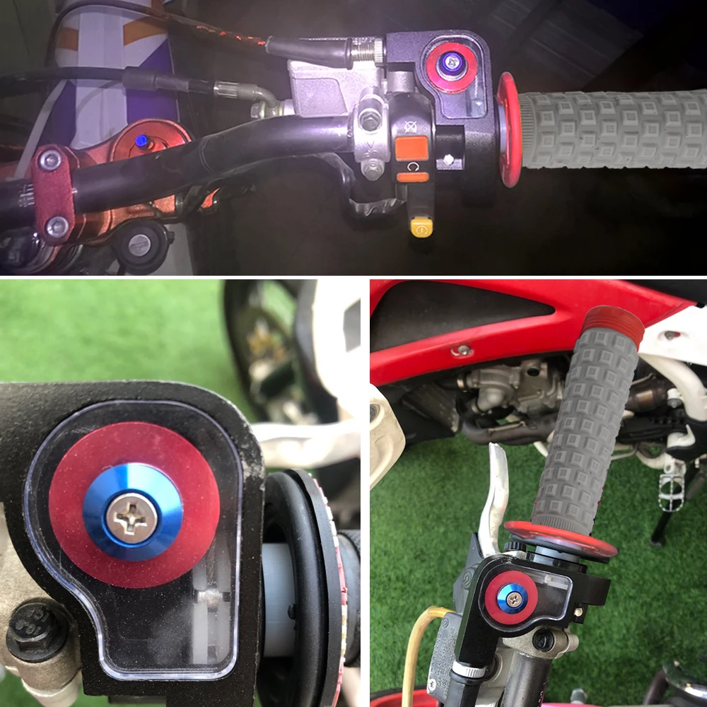 ZSDTRP Dirtbike поворотный Дроссельный ускоритель ручки и набор кабелей для 7/8 &quot50cc 150cc