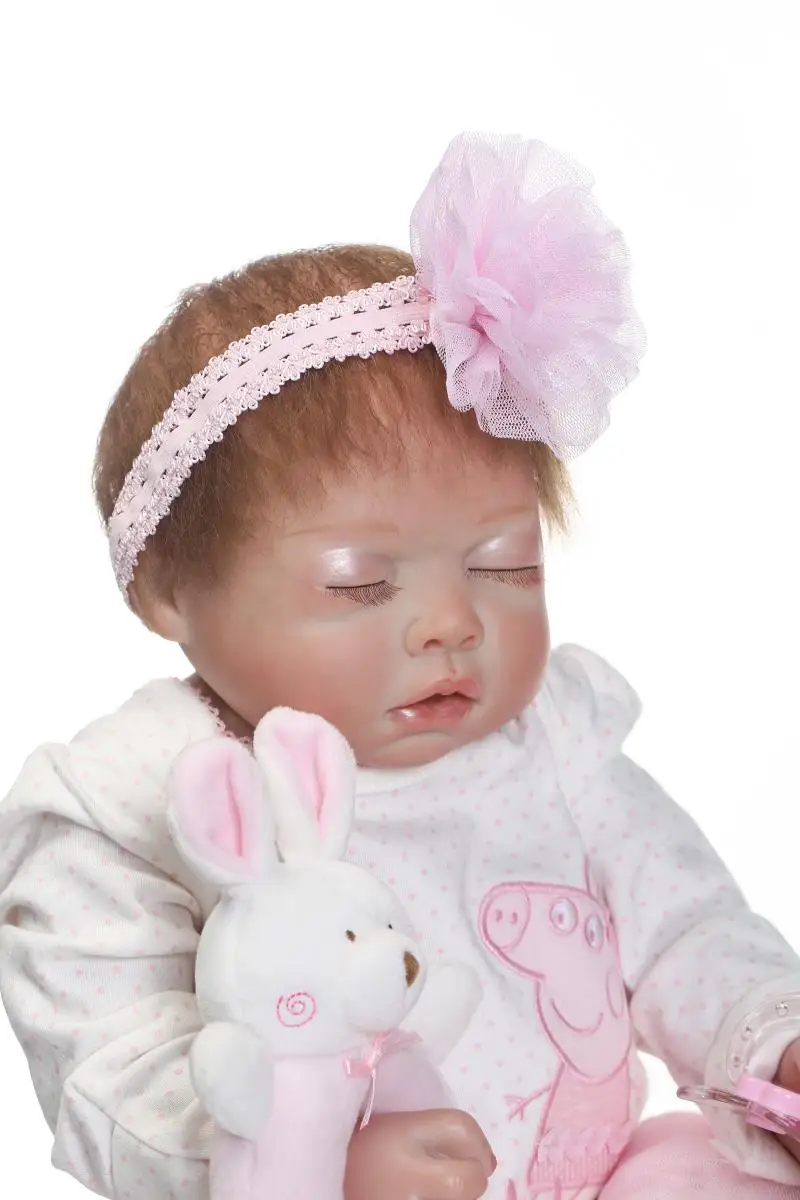 Полностью силиконовые куклы reborn для детей 20 &quot50 см реалистичные девочек bebe bonecas