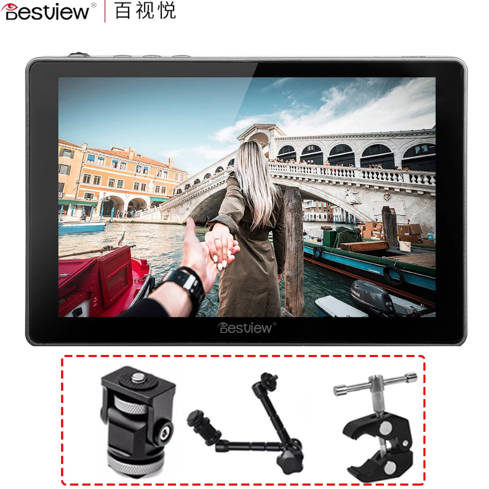 Bestview R7 монитор поля 7 дюймов полный сенсорный экран монитор 4K HDMI на камеру видео 4K монитор для Canon Nikon sony дисплей камеры