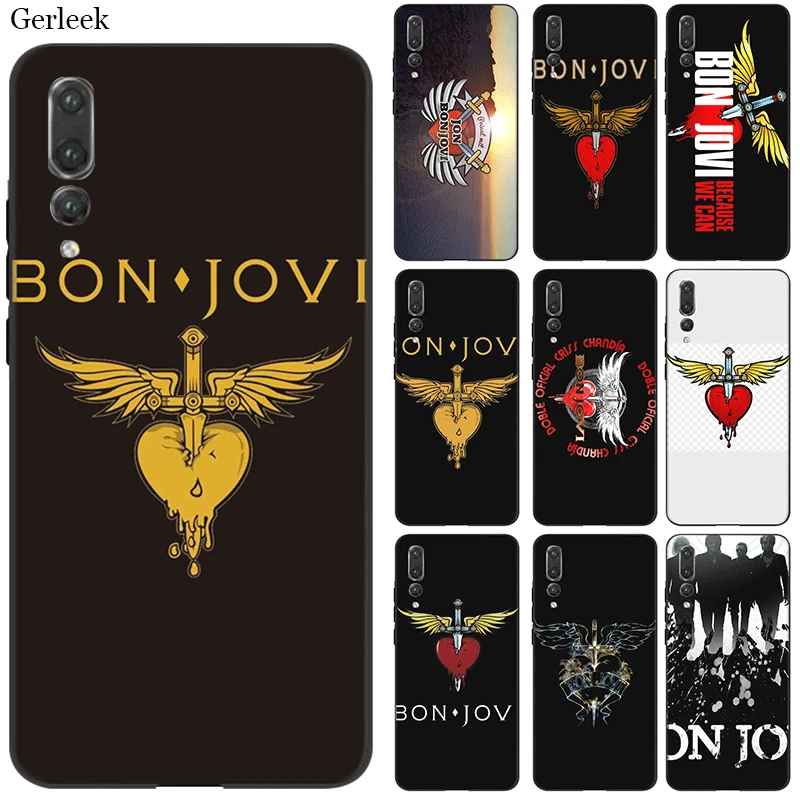 Desxz силиконовый чехол для телефона Huawei Y5 Y6 Y7 Y9 Prime Mate 10 Nova 2i 2 3 3i 4 Pro Lite сумка Bon Jovi Rock