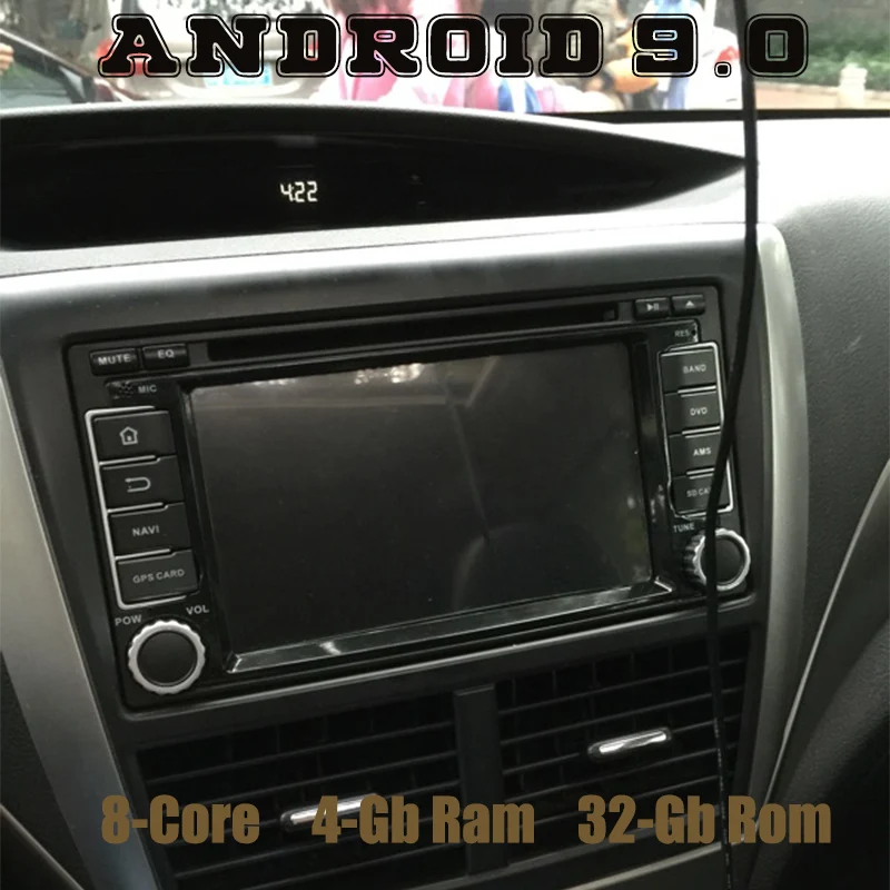 Автомобильный DVD-плеер с восьмиядерным процессором Android 9 0 gps для subaru forester Impreza 4 Гб