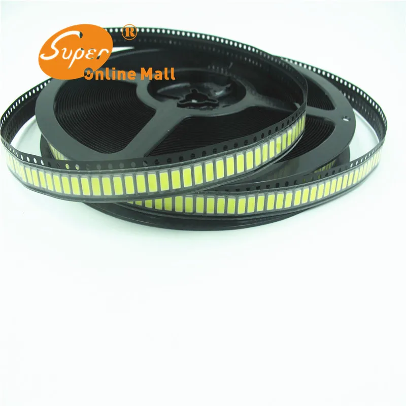 100 ШТ. 5630 SMD 5730 Белый СВЕТОДИОД Кристалл Прозрачный бисер 395-400nm Супер Яркий Свет