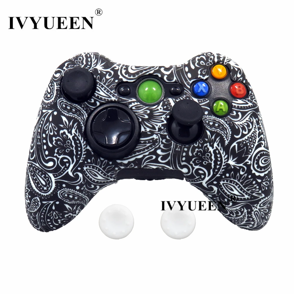 IVYUEEN защитный чехол для microsoft Xbox 360 проводной/беспроводной контроллер силиконовый чехол