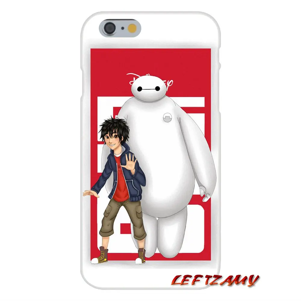 Accessories Phone Shell Covers cartoon movie Big Hero For iPhone X XR XS MAX 4 4S 5 5S 5C SE 6 6S 7 8 Plus | Мобильные телефоны и