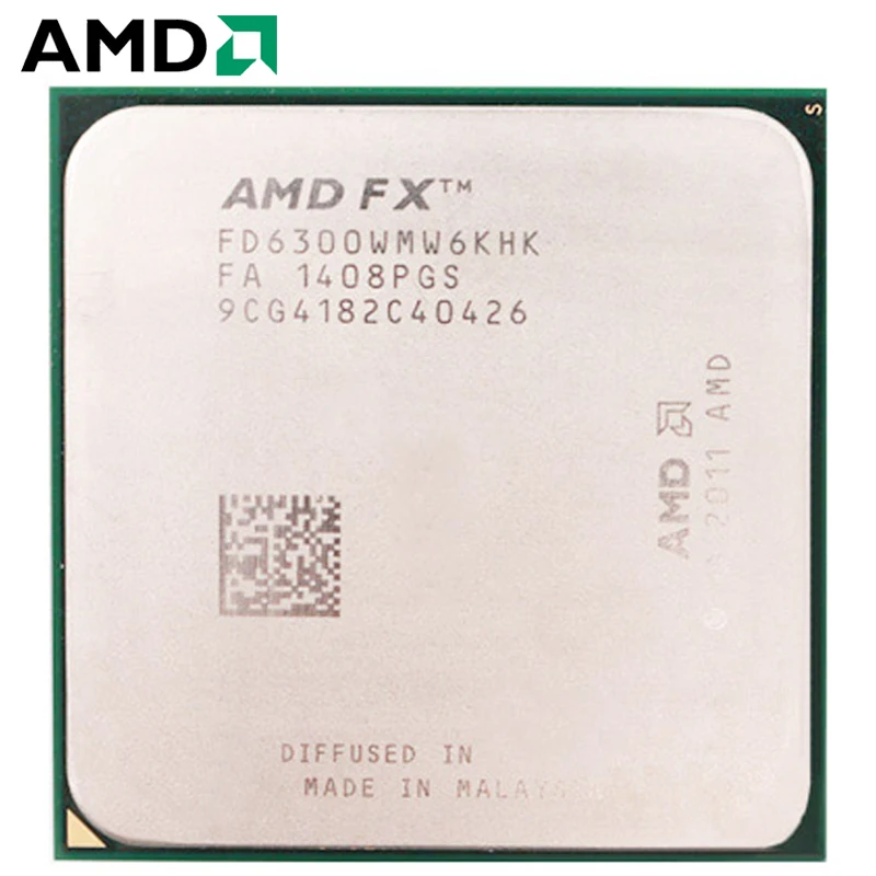 Процессор AMD FX Series 6300 ЦП с разъемом AM3 + 95 Вт 3 5 ГГц 8 Мб контактный шестиядерный