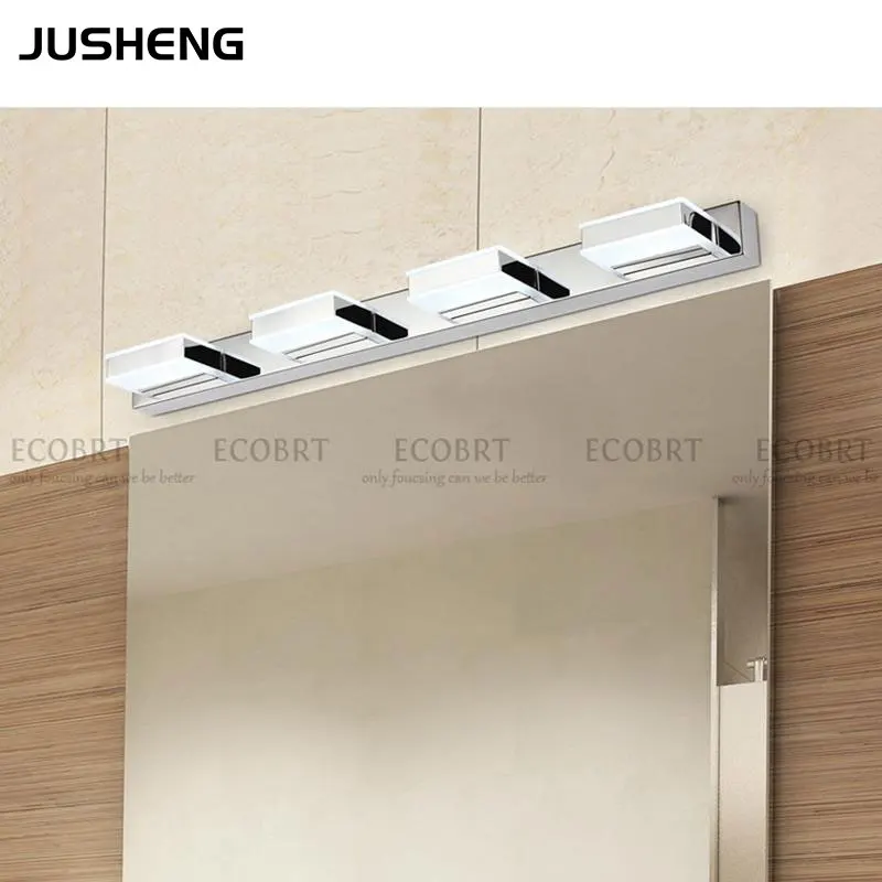 Jusheng современные светодиодные Настенные светильники Крытый 4-огни Ванная комната