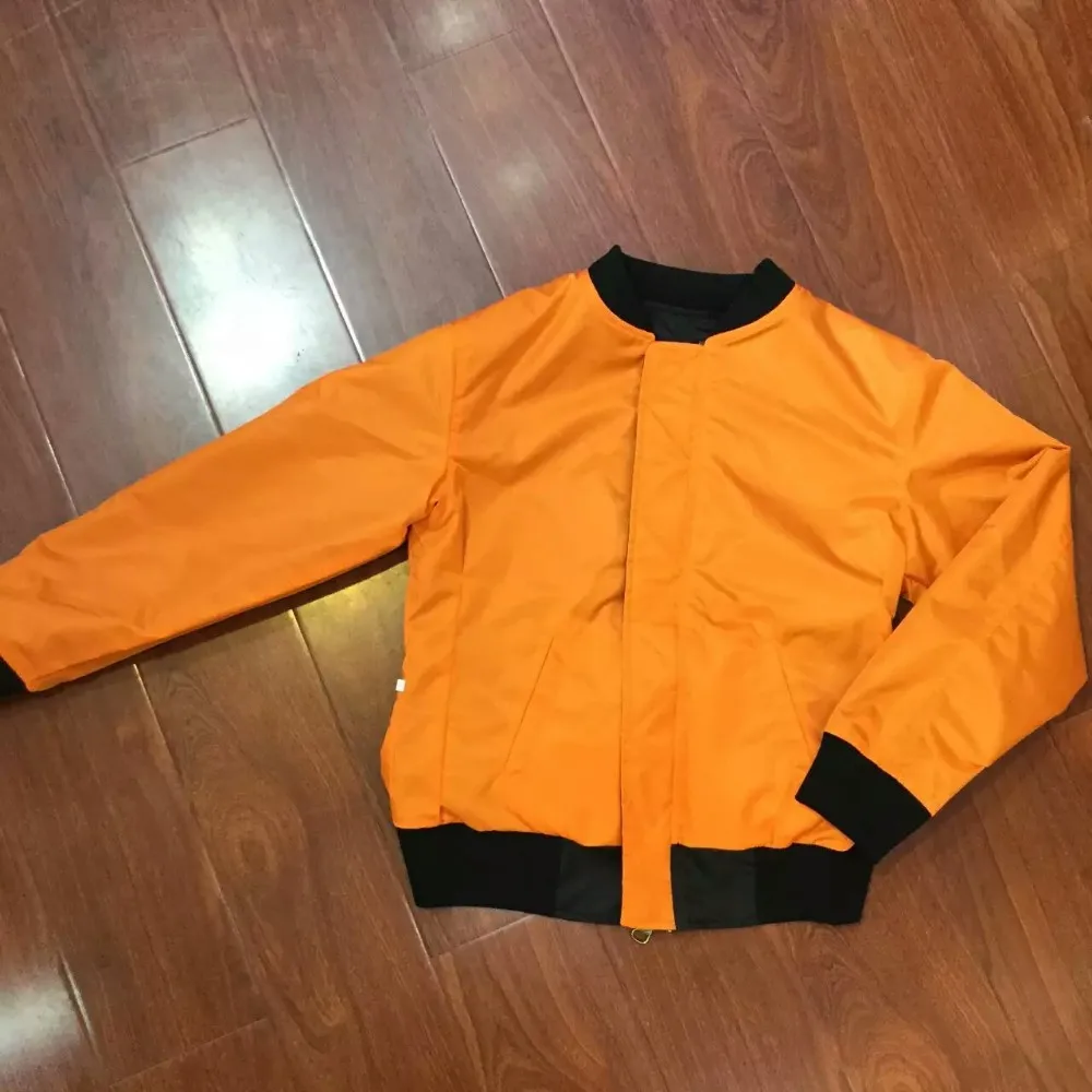 Куртка-бомбер унисекс корейский дизайн двусторонняя бейсбольная куртка |