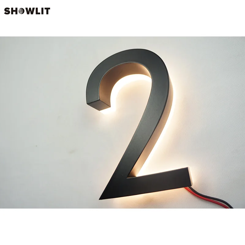 

Офисные знаки с обратным светом, буквы каналов, доступны по индивидуальному заказу