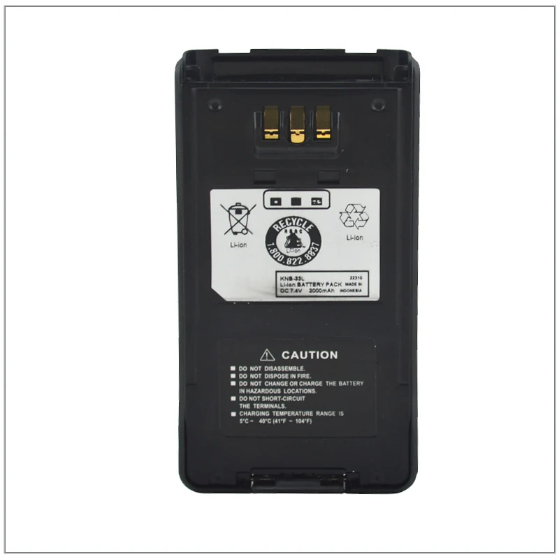 KNB 33L литий ионный Аккумулятор 7 4 V 2000mAh аккумулятор для KENWOOD TK 3185 2180 3180 5210|kenwood battery