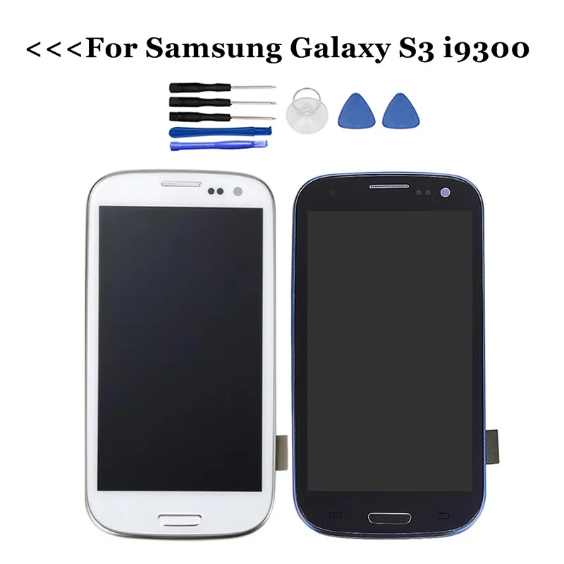 Для Samsung Galaxy S3 I9300 I9305 I535 i747 L710 T999 i9300i i9301 i9301i i9308i ЖК-дисплей сенсорный экран Digitizer