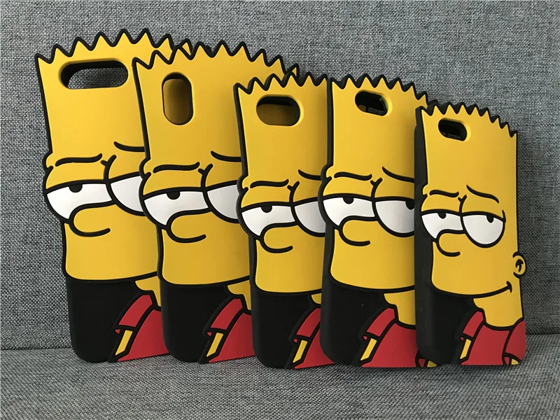 Силиконовый чехол с рисунком Барта Симпсона Лизы для iphone 7, 8, 6, 6s Plus, X, XS, MAX, XR, 5, 5S, Se, чехол s, мягкий силиконовый милый противоударный чехол