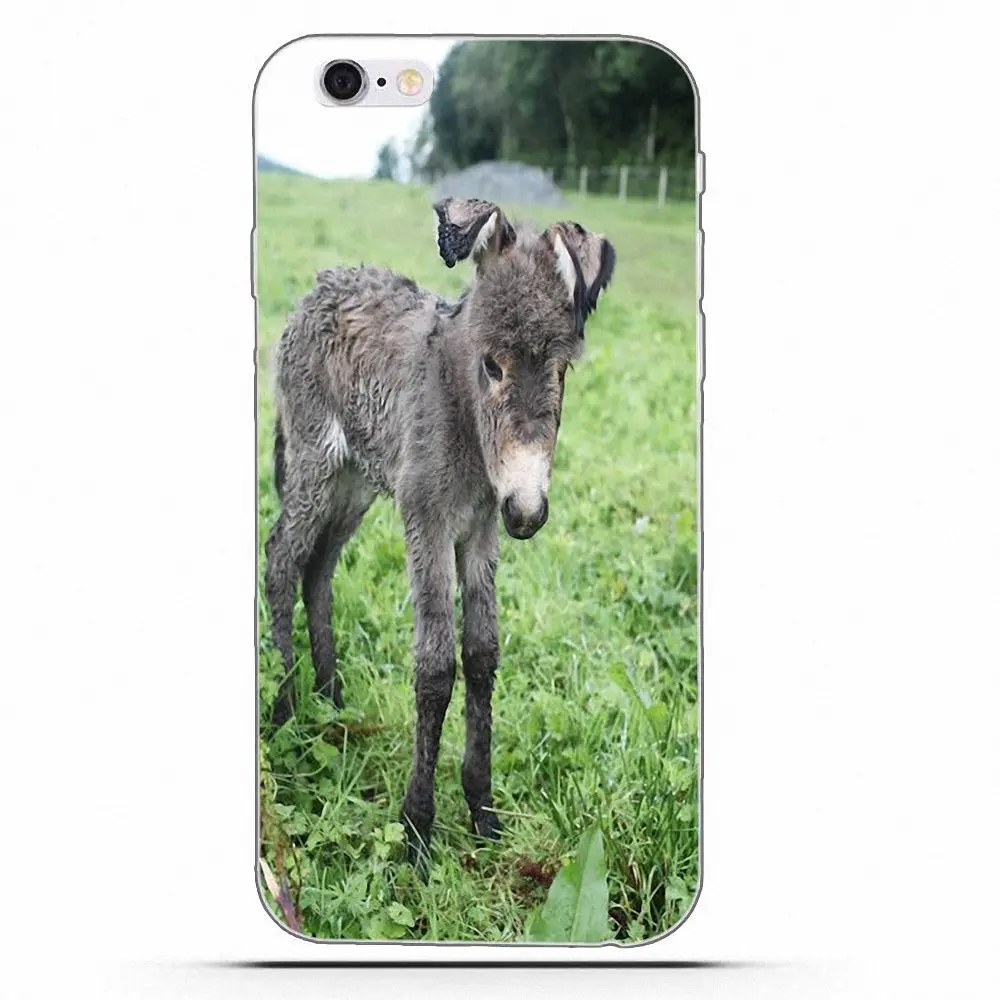 Милый Ослик для Huawei G7 Y6 II Y7 Xiaomi Redmi Note 2 3 5 Mi 4 4C 4I 5S 5X 6X 8 SE Pro|Бамперы| |