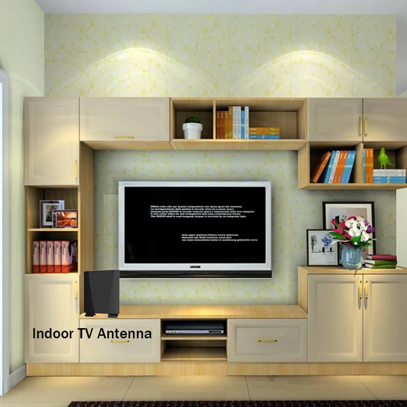 HD цифровая ТВ антенна поддержка DVB T2 ATSC ISDBT наружная/Внутренняя усилитель сигнала