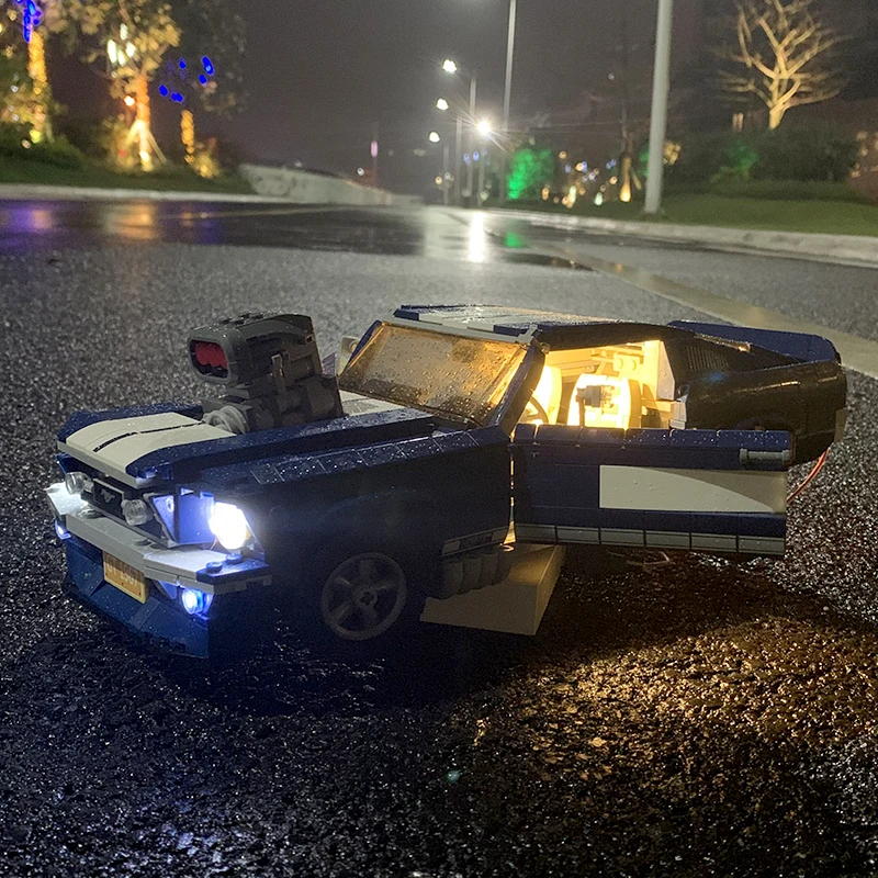 1471 шт Строительные блоки Совместимые LGSet Creator Expert Technic 21047 10265 Fords Mustang Gt500 автомобильные кирпичи игрушки подарки