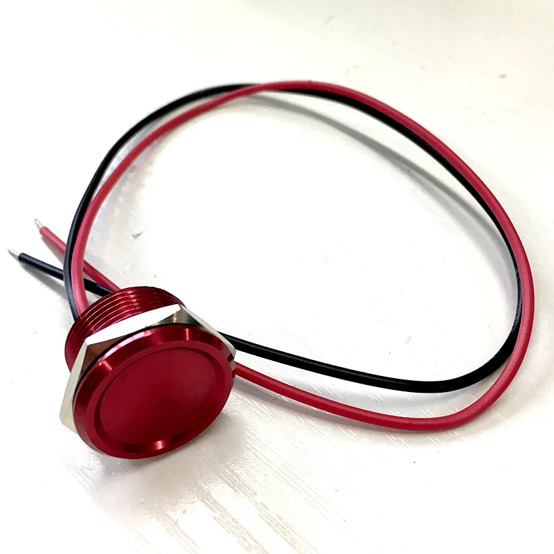 19 мм пьезо переключатели алюминий электрическое оборудование водонепроницаемый