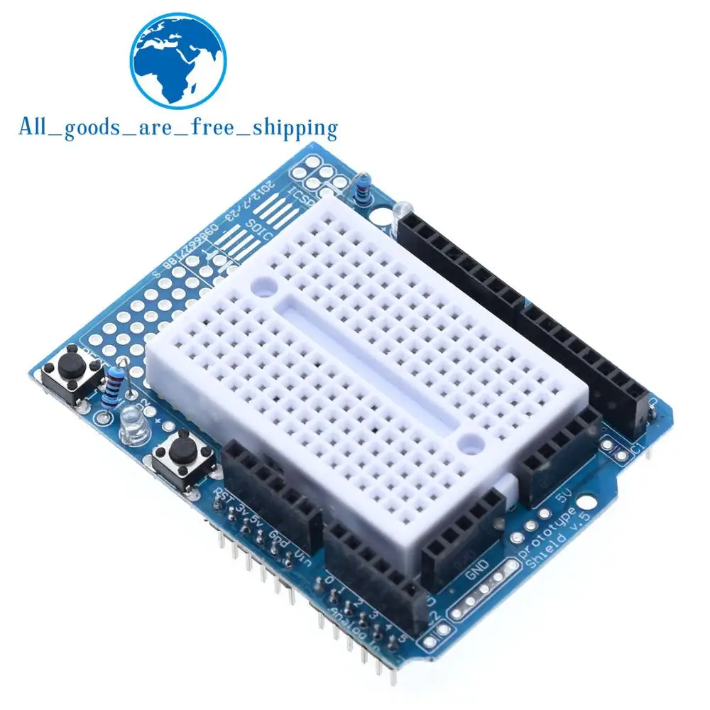Завеса UNO ProtoShield Прототип плата расширения с SYB 170 мини Макет основе для ARDUINO