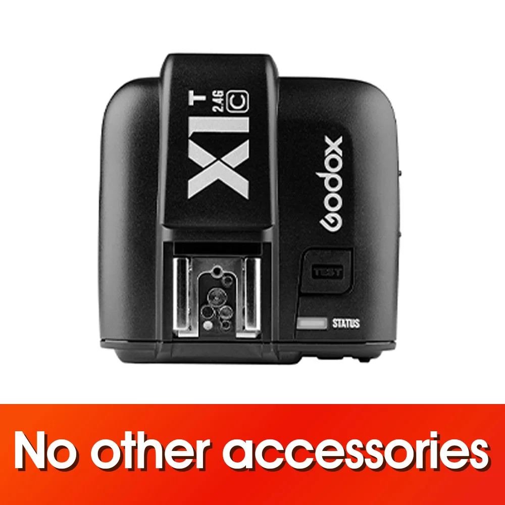 Godox TT685 TT685C+ X1C ttl Flash& Trigger Набор беспроводной 2,4G Speedlite передатчик для Canon EOS 70D 60D 5D2 5D3 6D 7D+ шесть подарков - Цвет: X1T C