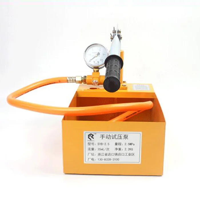 Сантехник инструменты ручной Давление Тесты водяной насос ing гидравлический