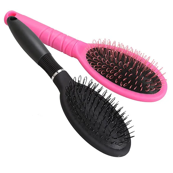 

1PC Professional Antistatic Loop Brush Comb Tangle Free for Hair Extensions 2 Color -27