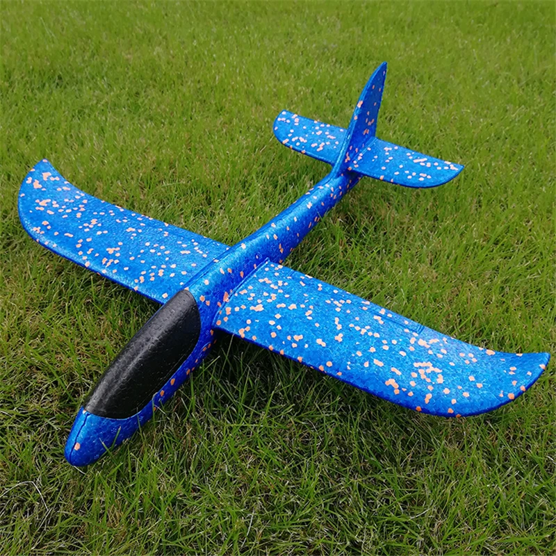 DIY ручной бросок Летающий планер игрушки-самолеты для детей пена модель