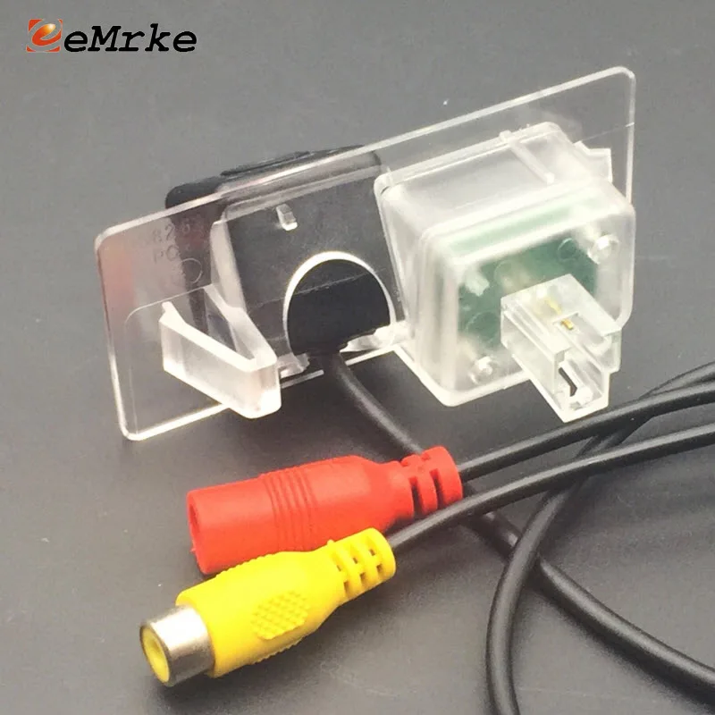 

EEMRKE 4 LED CCD HD Car Rear View Backup Cameras for VW Touareg Sharan Tigaun Phideon Cayenne Reverse Parking Camera NTSC