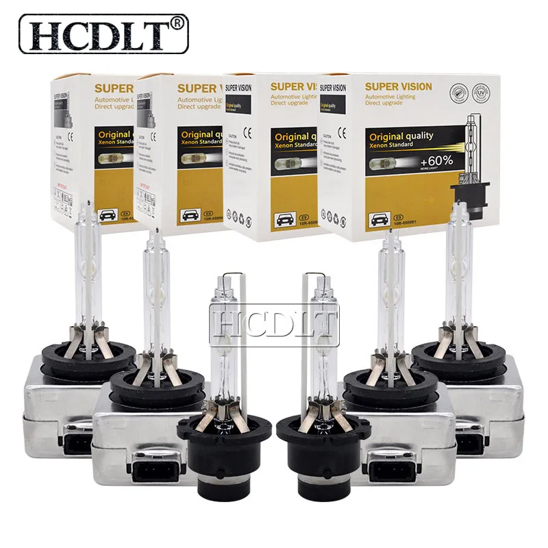 HCDLT HID Xenon D1S 55W 6000K D3S 5000K D1R лампа для автомобильных фар 35W D2S Xenon D4S 4300K 8000K D2R D4R Автомобильная ксеноновая лампа D1S