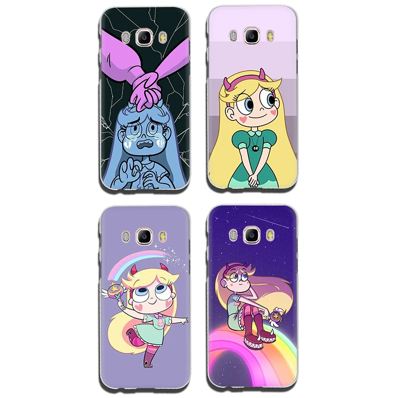 Жесткий чехол для телефона Star vs the Force of Evil для samsung J1 J2 J3 J5 Prime J6 J7 EU US версия