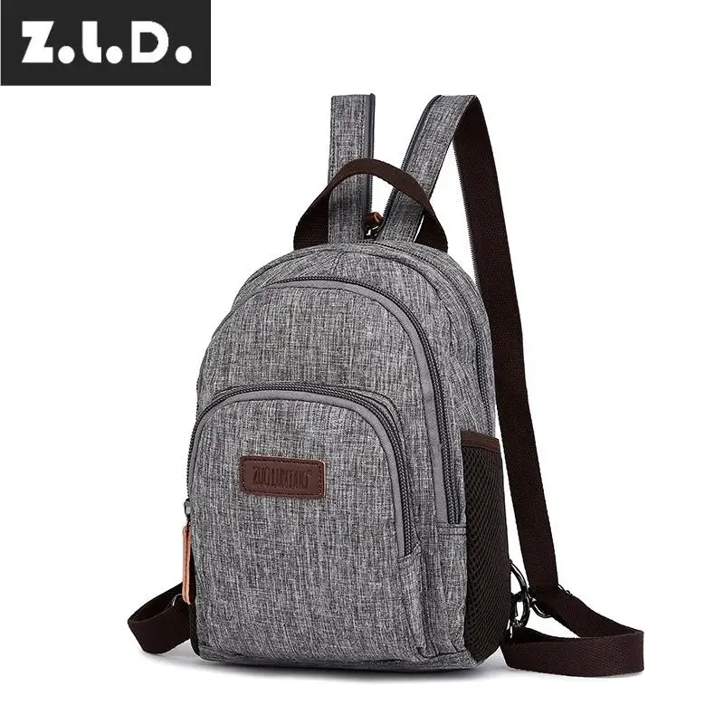 Z.L.D. Модный новый холщовый рюкзак Женский повседневный уличный