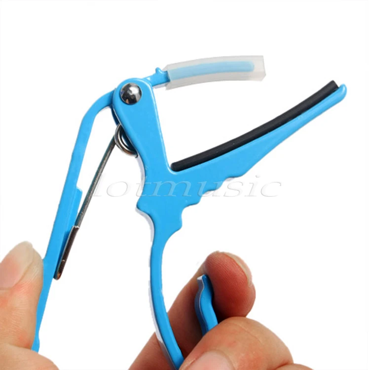 Быстросменный зажим-каподастр для электрической/акустической гитары | Спорт и