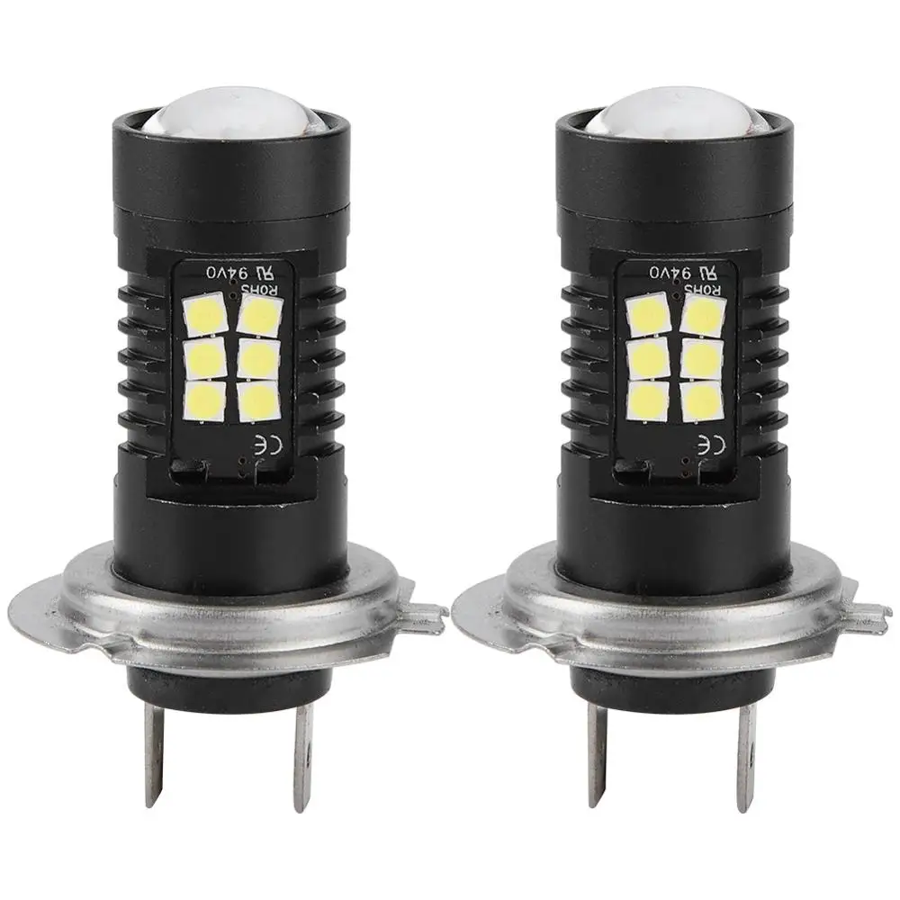 2 шт. 21 Вт 1200лм 21SMD светодиодный автомобильный головной светильник комплект ламп