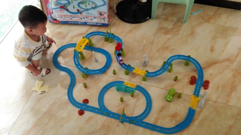 

Brio train boys toys diecast model railway toys For Children cars toys brinquedos back to the future train toy