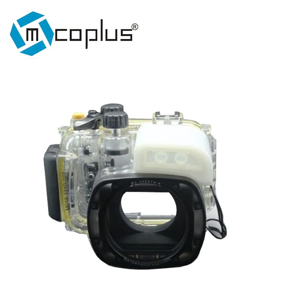 Увеличением фокусного расстояния Mcoplus G16 40 м 130ft водонепроницаемый корпус для подводного использования Камера чехол сумка для Canon G16 Камера