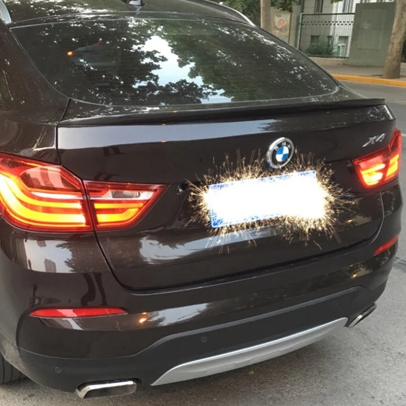 Спойлер для BMW F26 X4 спойлер А образный из АБС пластика заднее крыло автомобиля