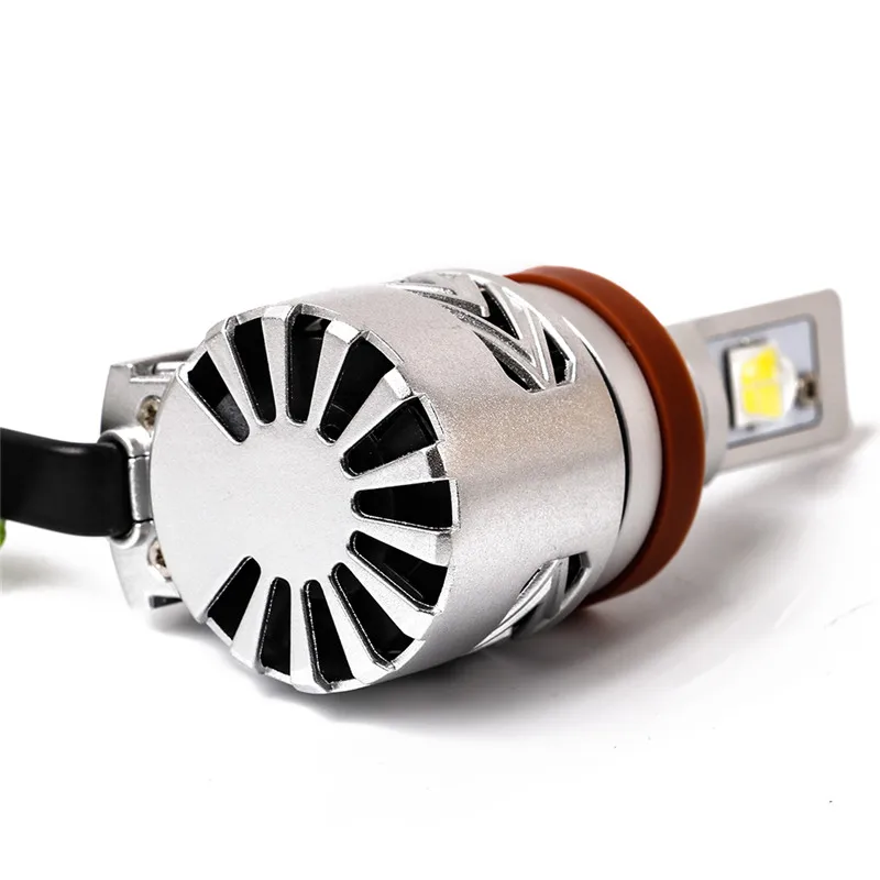 CN360 2 шт. LED H11 светодиодные автомобильные лампы для фар H8 H9 2019 новейшая модель с
