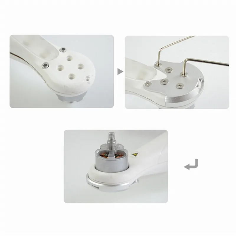 4 шт. Phantom 2/3 CNC алюминиевая усиленная пластина комплект защита рамы двигателя