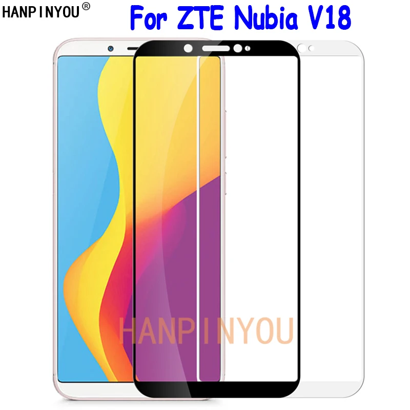 Закаленное стекло с полным покрытием для ZTE Nubia V18 V 18 6 01 &quot ультратонкая