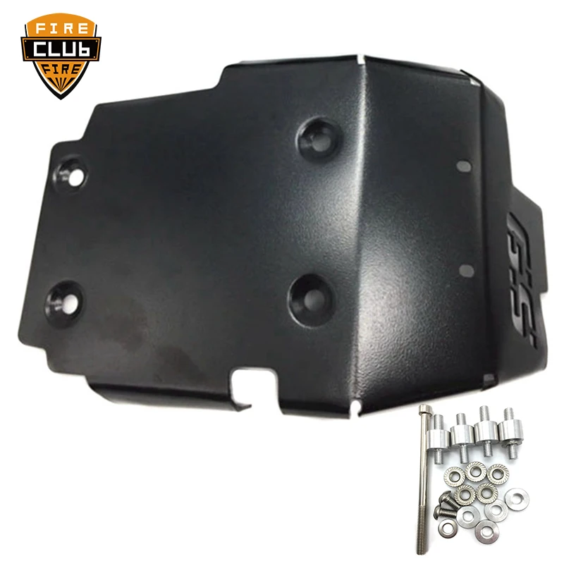 Мотоциклетный черный Противоскользящий протектор двигателя Bash комплект защиты