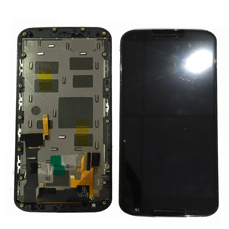 Для Motorola Moto X + 1 X2 XT1092 XT1095 XT1097 ЖК дисплей с кодирующий преобразователь сенсорного
