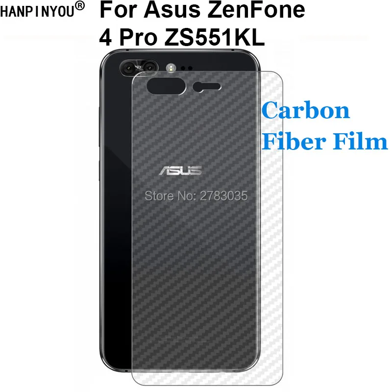 Для Asus ZenFone 4 Pro ZS551KL 5 &quot3D защитная пленка из углеродного волокна с защитой от