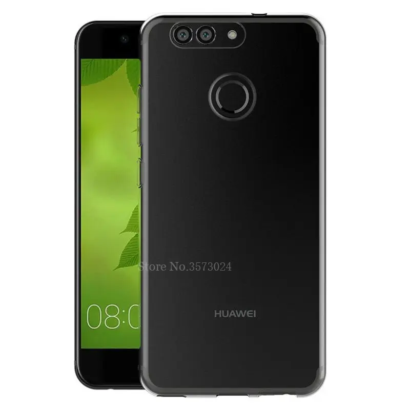 Чехол для Huawei Nova 2 Plus 5 дюйма Мягкая силиконовая ТПУ сумка задняя крышка чехол