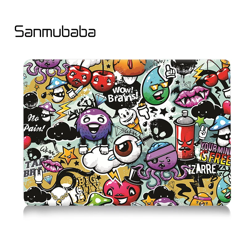 Sanmubaba Case For Macbook Air Pro Retina 11 12 13 15 inch With Touch Bar Hard Cover Custom Design Laptop Case Sleeve A2159
