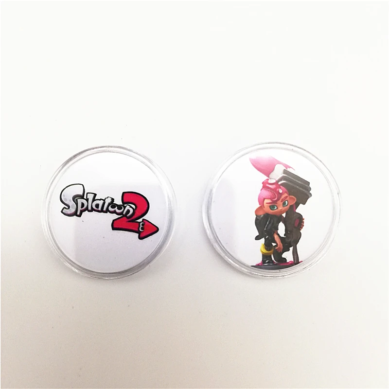 16 шт./компл. полный набор Splatoon 2 NFC игровая карта Amiibo карты NTAG215 стикер Коллекционная монета тег для Ns switch wii U