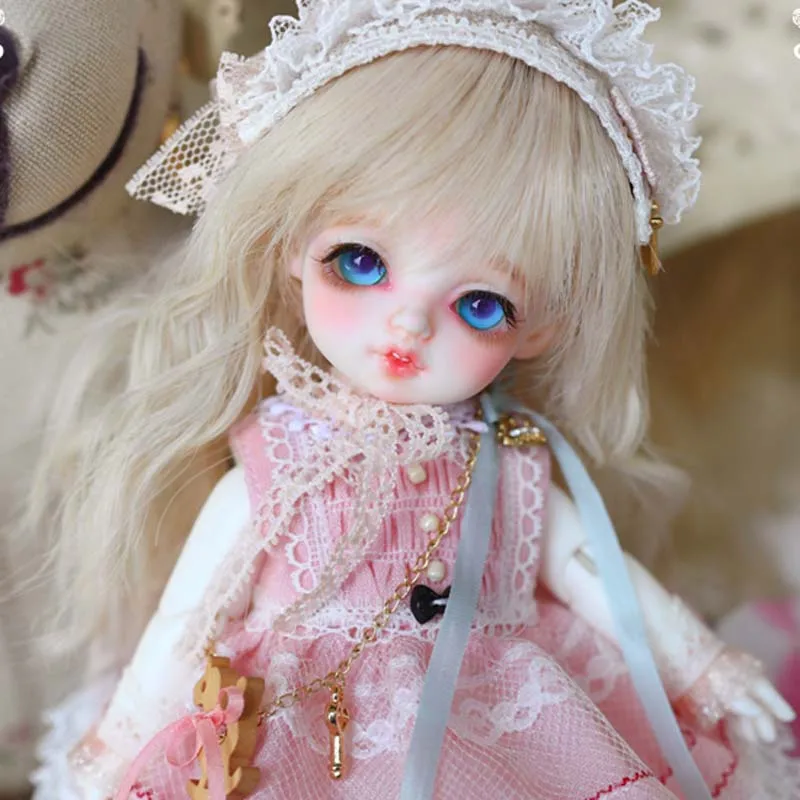 Новое поступление 1/8 шарнирная кукла BJD/SD милая бэмбис с глазами подарок для